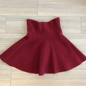 Velvet Knit Circle Skirt